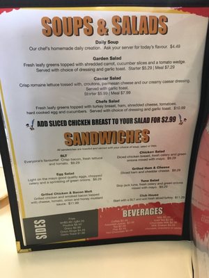 Menu photo 4 The Roadrunner Restaurant Langley, BC Menu photo 4 The Roadrunner Restaurant Langley, BC
