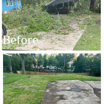 Dirty Digs Tractor Service - This client suffered major tornado damage and just look at how beautiful it turned out once Dirty Digs had finished! - Tree Services Near Me Dirty Digs Tractor Service - This client suffered major tornado damage and just look at how beautiful it turned out once Dirty Digs had finished! - Tree Services Near Me