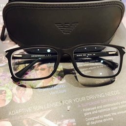 New pair of glasses with Sapphire Crizal lenses