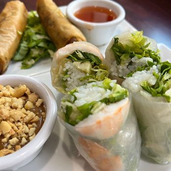 54 Restaurant - Fresh Summer Rolls  Crispy Veggie Spring Rolls - Vietnamese Near Me - Washington, DC, District of Columbia