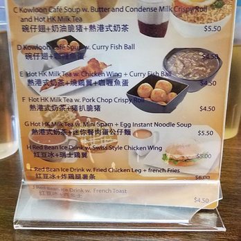 Kowloon Cafe - I'd be open to trying their tea time specials - Hong Kong Style Cafe Near Me - Brooklyn, New York Kowloon Cafe - I'd be open to trying their tea time specials - Hong Kong Style Cafe Near Me - Brooklyn, New York