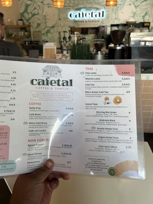 Menu photo 6 Cafetal Coffee Tempe, AZ Menu photo 6 Cafetal Coffee Tempe, AZ
