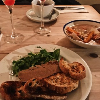 Ffiona's Restaurant - Homemade chicken noodle soup and pate to start! - British Near Me - London, XGL