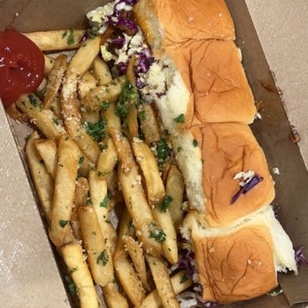 Flatiron - Pulled Pork Sliders - Sports Bars Near Me - San Rafael, California Flatiron - Pulled Pork Sliders - Sports Bars Near Me - San Rafael, California
