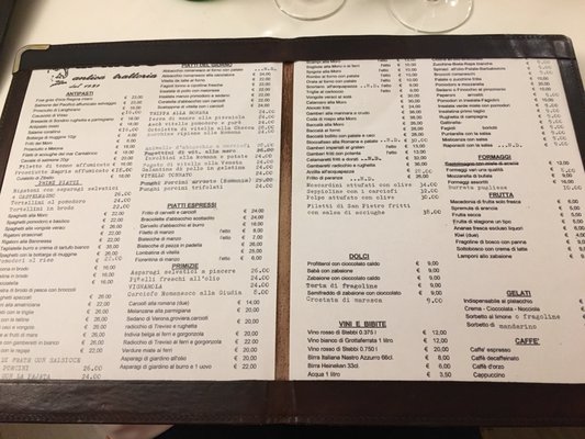 Menu photo 7 Al Moro Rome, RM