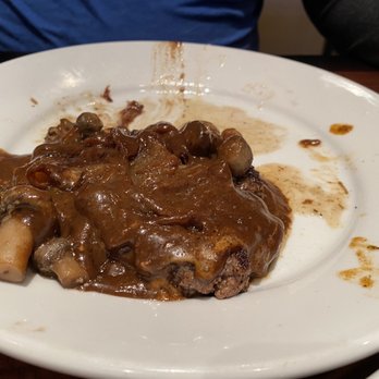 LongHorn Steakhouse - Chopped steak with garlic mushroom gravy - Steakhouses Near Me - Saint Peters, Missouri