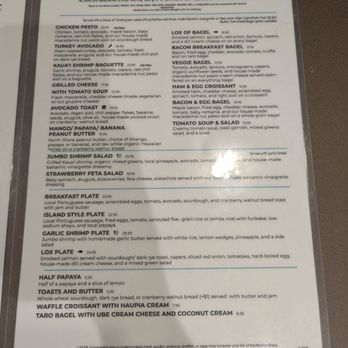 Island Vintage Coffee - Food Menu October 2026 - Coffee & Tea Near Me - Lahaina, Hawaii Island Vintage Coffee - Food Menu October 2026 - Coffee & Tea Near Me - Lahaina, Hawaii
