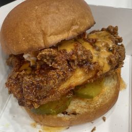 Chili Honey Chicken Sandwich Chili Honey Chicken Sandwich