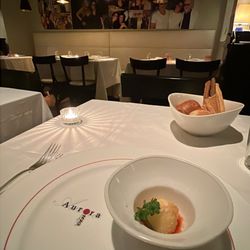 Aurora di D'alessio Gennaro - Amuse bouche - fried cheese ravioli di Capri
