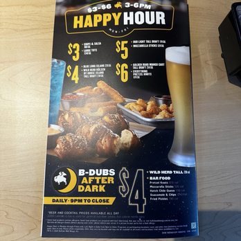 Buffalo Wild Wings - Happy Hour and B Dubs After Dark menus - American Near Me - West Mifflin, Pennsylvania Buffalo Wild Wings - Happy Hour and B Dubs After Dark menus - American Near Me - West Mifflin, Pennsylvania