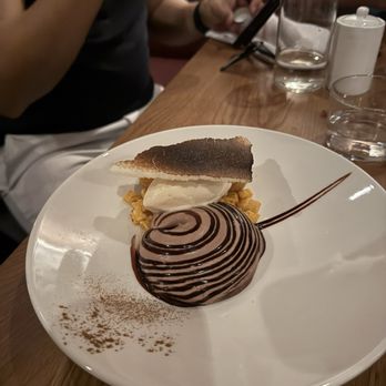 Uchiko Denver - milk and cereal: fried milk, chocolate mousse, toasted milk ice cream - Japanese Near Me - Denver, Colorado Uchiko Denver - milk and cereal: fried milk, chocolate mousse, toasted milk ice cream - Japanese Near Me - Denver, Colorado