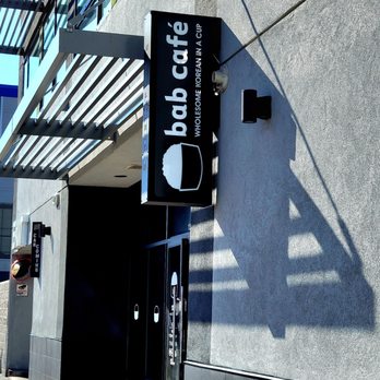 Bab Cafe - Exterior Signage - Korean Near Me - Reno, Nevada Bab Cafe - Exterior Signage - Korean Near Me - Reno, Nevada