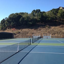 Cañada College - Tennis Courts - Courts are well maintained