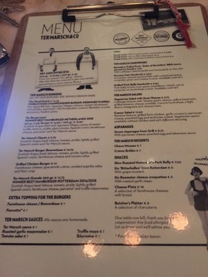 Menu photo 4 Ter Marsch & Co Rotterdam, ZH Menu photo 4 Ter Marsch & Co Rotterdam, ZH