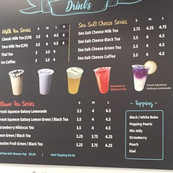 ThirsTea - Menu - Ice Cream & Frozen Yogurt Near Me - Temecula, California