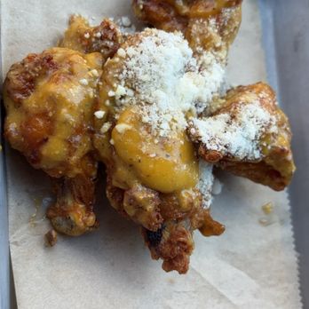 5 Napkin Burger - Garlic-Parmesan Wings - Burgers Near Me - New York, New York