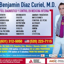 Dr. Benjamin Diaz Curiel - Difícil diagnóstico y control de Medicina Interna