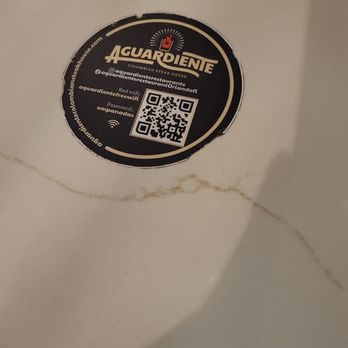 Aguardiente - QR code menu - Steakhouses Near Me - Orlando, Florida