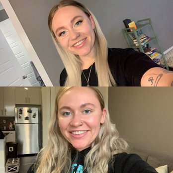 Sleek Laser & Skin Center - Top photo before Botox bottom photo after botox. Yes I know i have make up on but it doesnt change how different my eyes are wrinkling under - Medical Spas Near Me - Shenandoah, Texas