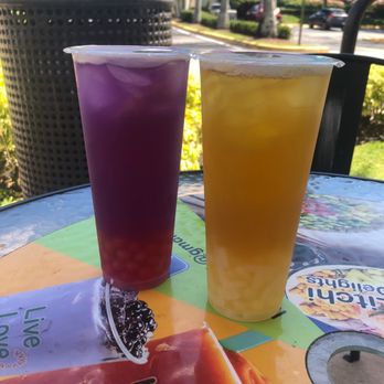 Litchi Ramen - Butterfly tea and Mango green tea - Poke Near Me - Cooper City, Florida Litchi Ramen - Butterfly tea and Mango green tea - Poke Near Me - Cooper City, Florida