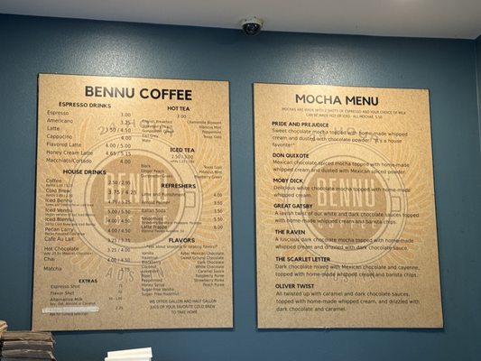 Menu photo 2 Bennu Coffee Austin, TX