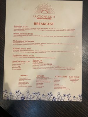 Menu photo 1 La Cocina de TJ Houston, TX Menu photo 1 La Cocina de TJ Houston, TX