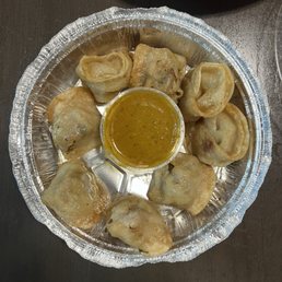 Deep Fried Chicken Momos