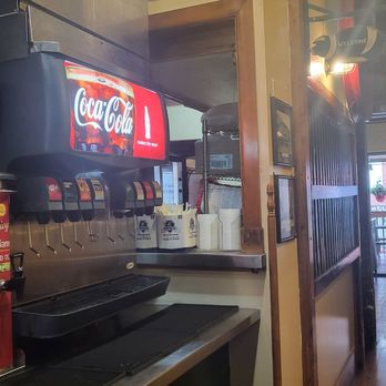 Jack's Bar-B-Que - Drink station upstairs. - Barbeque Near Me - Nashville, Tennessee Jack's Bar-B-Que - Drink station upstairs. - Barbeque Near Me - Nashville, Tennessee