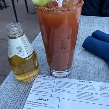 Union Rooftop - Bloody Mary - New American Near Me - Minneapolis, Minnesota