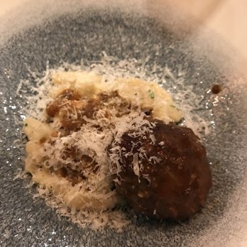 Clarity - Amazing meatball with pasta. Sauce was so unique! - New American Near Me - Vienna, Virginia