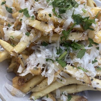 RH Rooftop Restaurant at RH West Palm - Truffle fries - Wine Bars Near Me - West Palm Beach, Florida