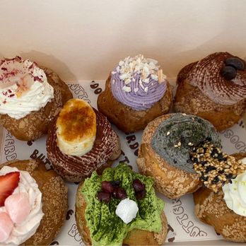 Butter Dose - Assorted box of cream puffs!! - Bakeries Near Me - New York, New York Butter Dose - Assorted box of cream puffs!! - Bakeries Near Me - New York, New York