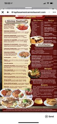 Menu photo 8 Lupita’s Mexican Restaurant Brighton, CO Menu photo 8 Lupita’s Mexican Restaurant Brighton, CO