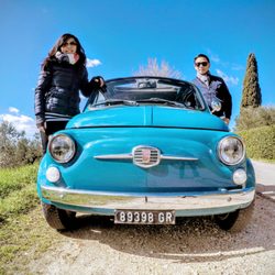 500 Touring Club - You'll stop off at great lookout points of Tuscany.