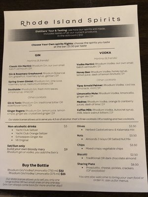 Menu photo 8 Rhode Island Spirits Pawtucket, RI