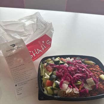 Shah’s Halal Food - The receipt that shows the order- the order incomplete - Halal Near Me - Laurel, Maryland Shah’s Halal Food - The receipt that shows the order- the order incomplete - Halal Near Me - Laurel, Maryland