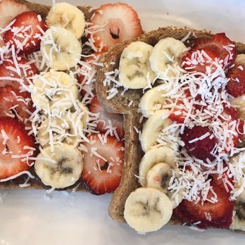 Grace Coffee Roasters - Banana Strawberry Hazelnut Toast - Coffee Roasteries Near Me - Sacramento, California Grace Coffee Roasters - Banana Strawberry Hazelnut Toast - Coffee Roasteries Near Me - Sacramento, California