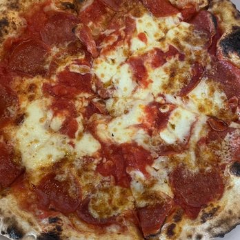 Crust Pizzeria Napoletana - Kids pepperoni pizza with extra sauce. - Pizza Near Me - Vienna, Virginia Crust Pizzeria Napoletana - Kids pepperoni pizza with extra sauce. - Pizza Near Me - Vienna, Virginia