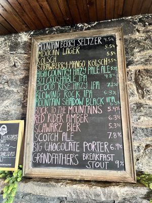 Menu photo 8 Blowing Rock Brewing Blowing Rock, NC Menu photo 8 Blowing Rock Brewing Blowing Rock, NC