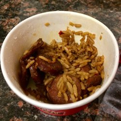 Krispy Krunchy Chicken - Jambalaya (after I demolished half of a small bowl)