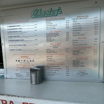 Charley’s Hamburgers - Menu - Burgers Near Me - Fort Worth, Texas