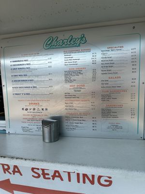 Menu photo 2 Charley’s Hamburgers Fort Worth, TX