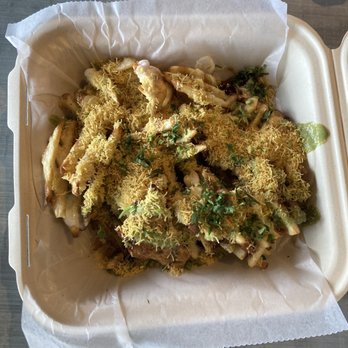 Bombay Pizza Kitchen - The BOMBAY CHAAT FRIES - Pizza Near Me - Plymouth, Minnesota