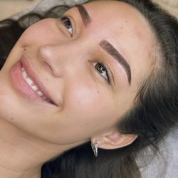 Brow Ink LA - Combo Brows on this beauty