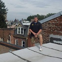 Mountain View Home Inspections - Inspecting a roof in Allentown, Pa.