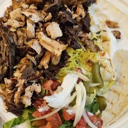Basha - Mix shawarma plate
