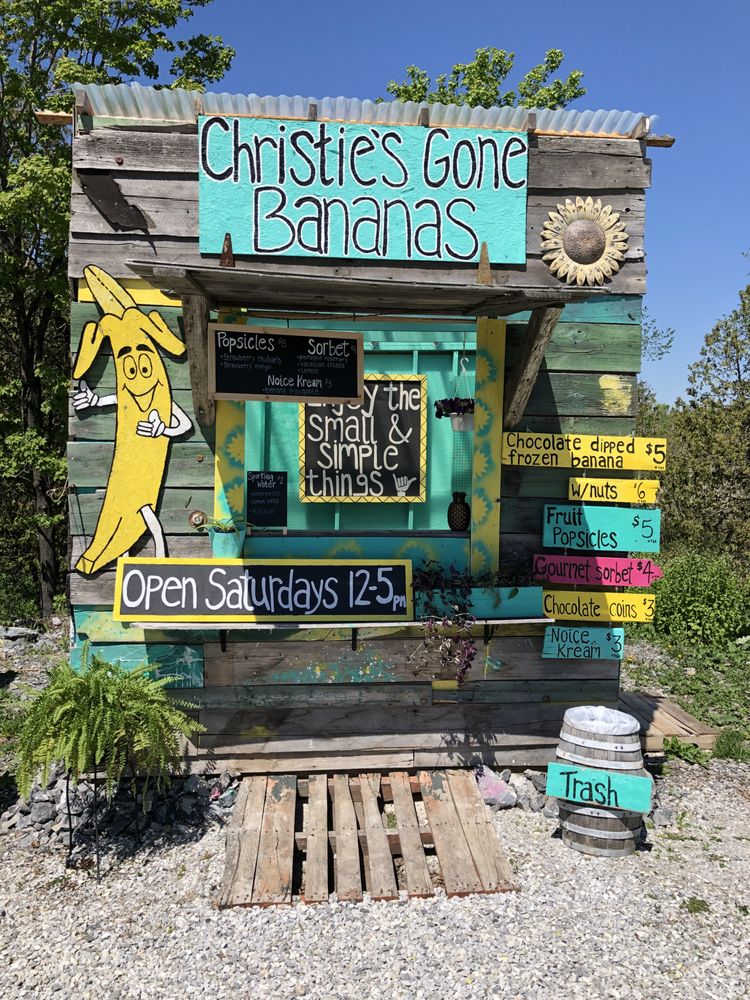 Christie's Gone Bananas Logo