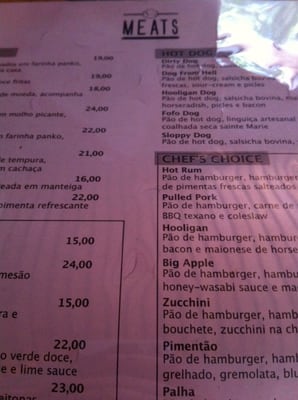 Menu photo 4 Meats São Paulo, SP