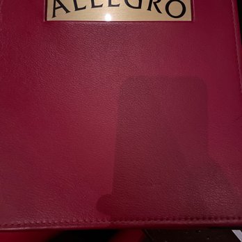 Allegro - Menu front - Italian Near Me - Las Vegas, Nevada Allegro - Menu front - Italian Near Me - Las Vegas, Nevada