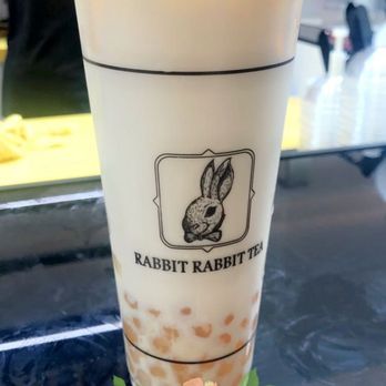 Rabbit Rabbit Tea - C. Golden Jinxuan Oolong Milk Tea - Coffee & Tea Near Me - Santa Clara, California